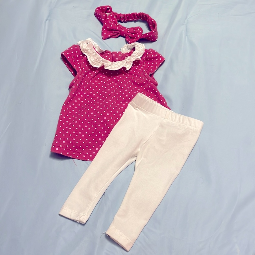 Catherine Malandrino 3-piece Infant Outfit